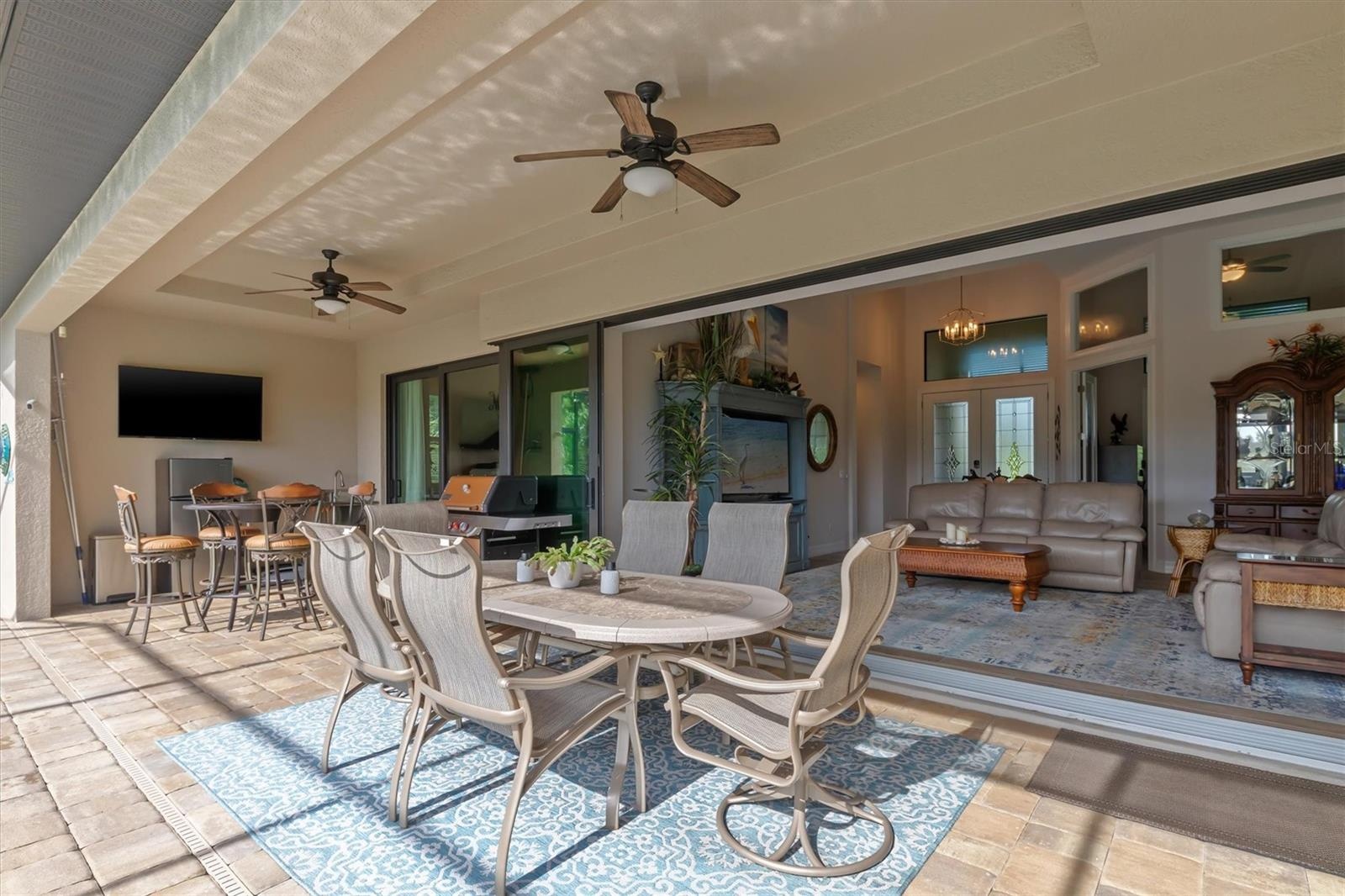 Great Outdoor Entertaining Area