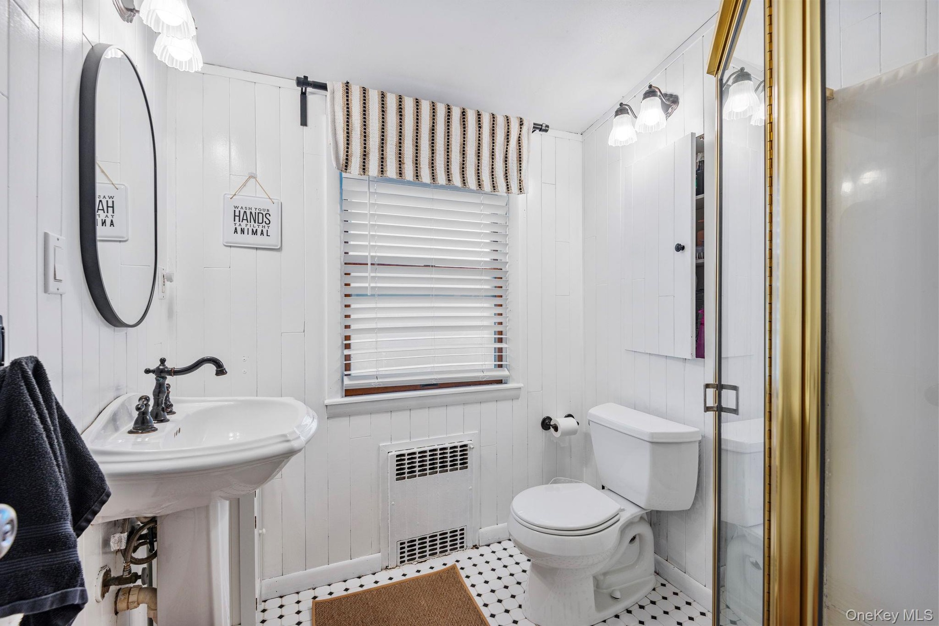 Full bathroom with walk-in shower on 2nd Floor