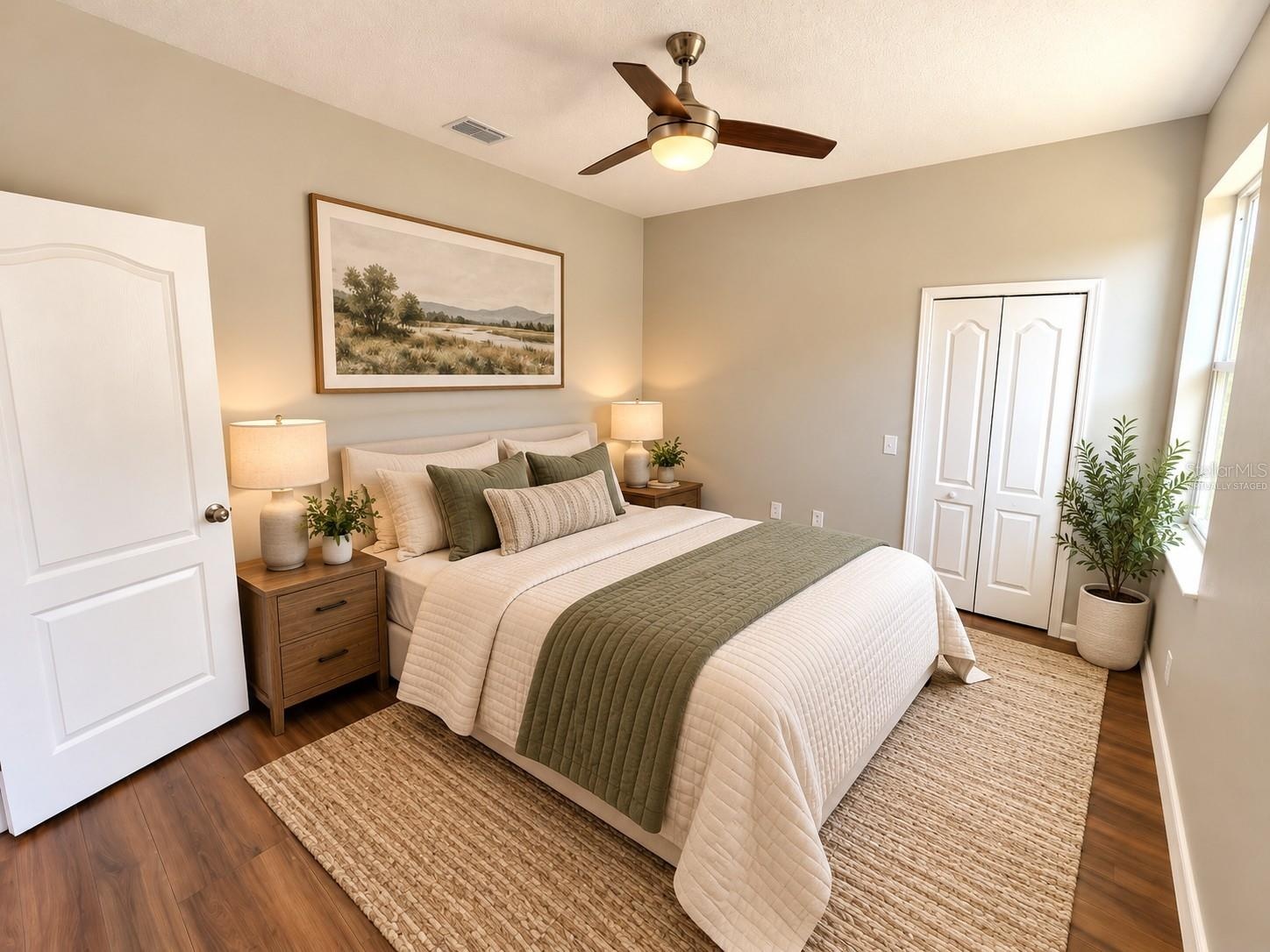 Virtually Staged Bedroom 5