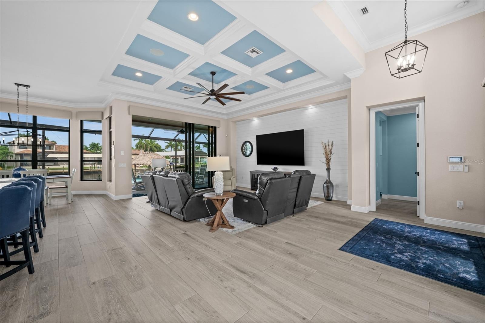 Views of the water from everywhere in this custom build