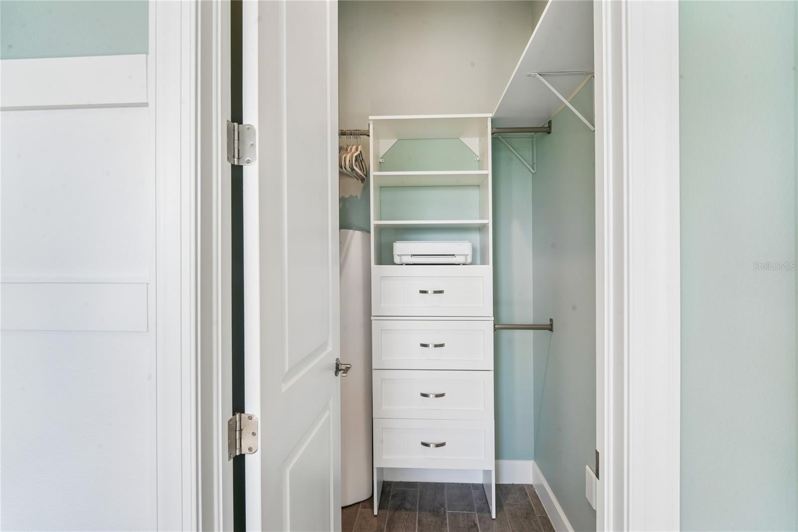 Bedroom 2- custom built-in walk in closet