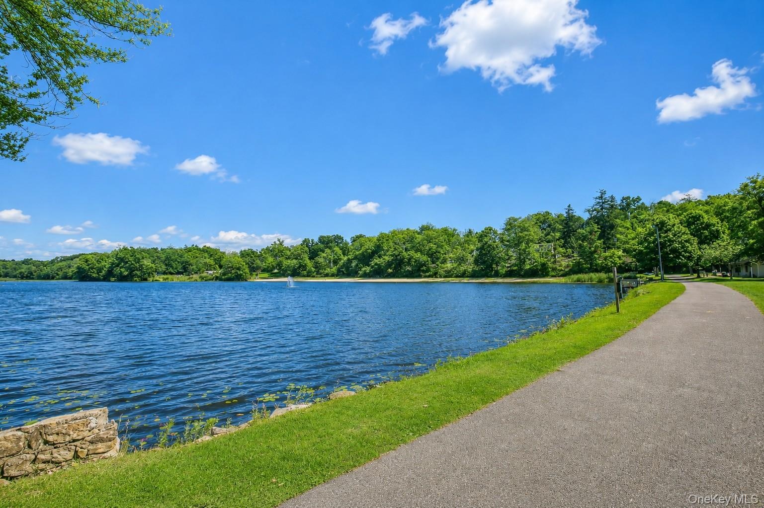 Lake is nearby (Sparkle Lake)