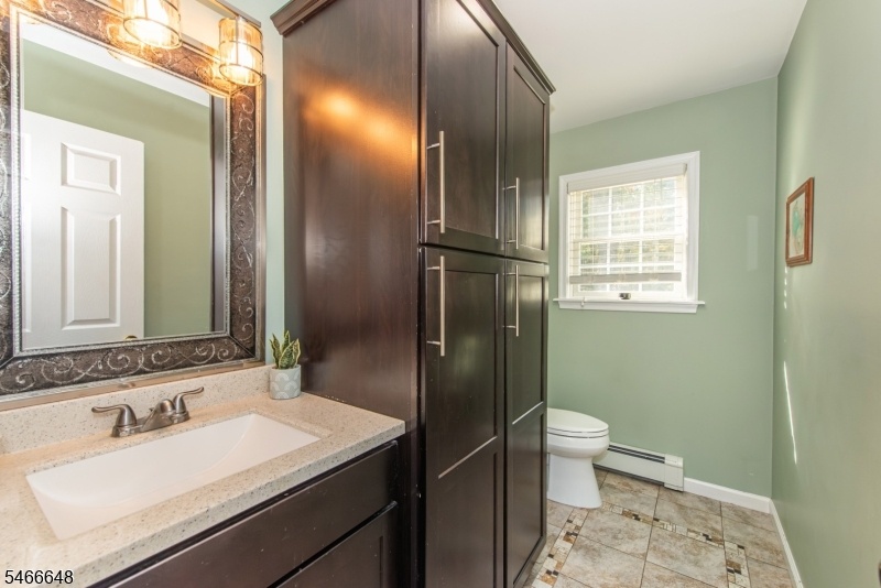 Updated powder room
