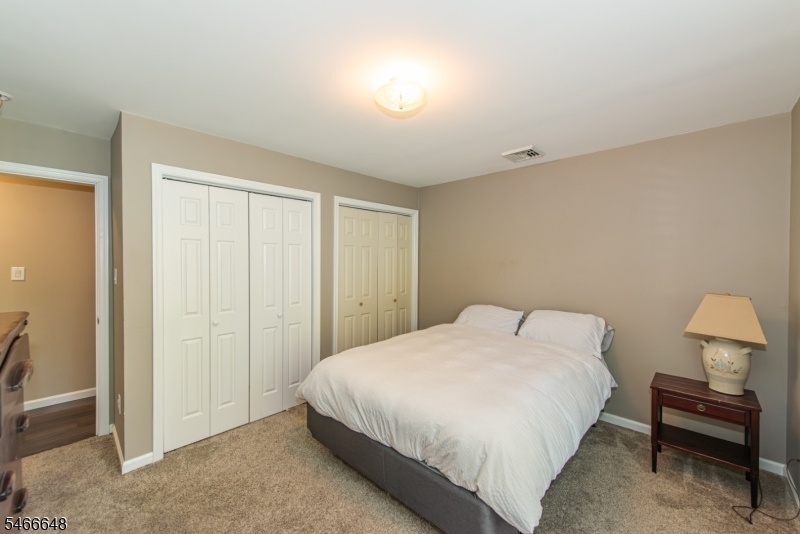 Bedroom w/double closets