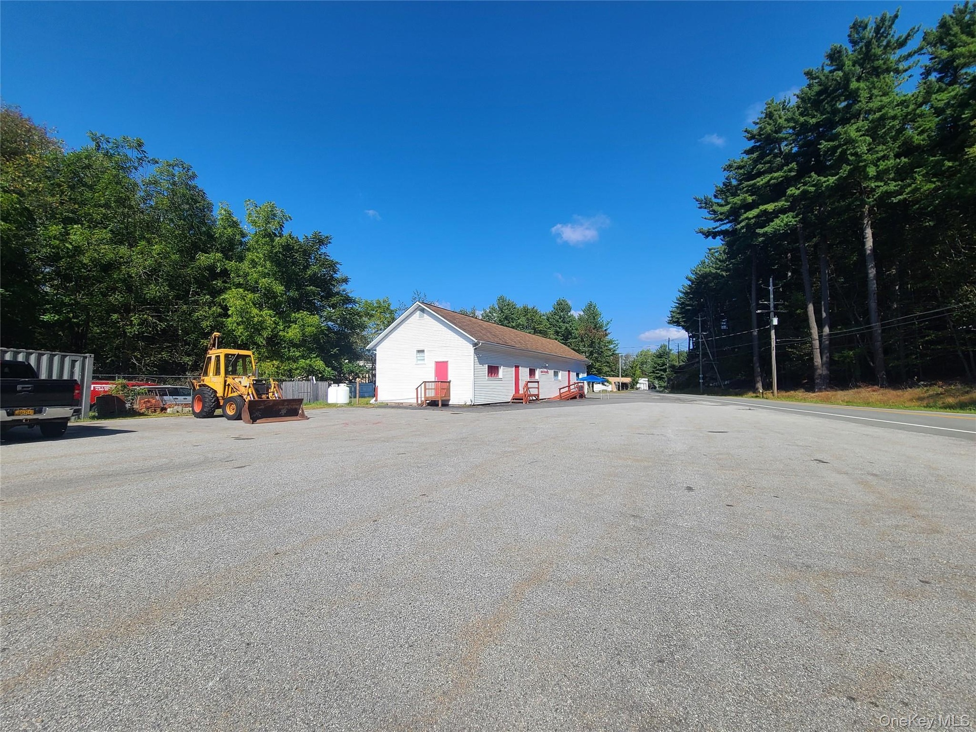 View of asphalt road