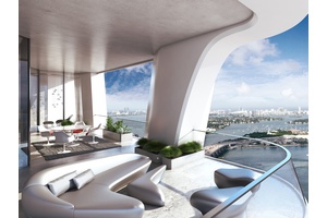 Full Floor Residence of Zaha Hadid's One Thousand Museum