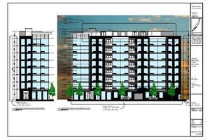 9 Story, 35 residential units, 1 commercial & 8 Parking Spaces Investment Gem!