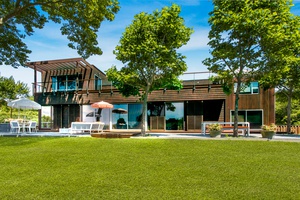 Sagg Pond Waterfront W/ Dock Priceless Perfection in Sagaponack!