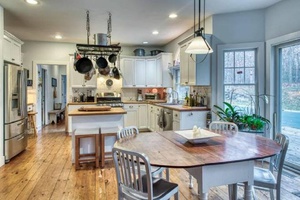 Picture Perfect Traditional Home Privacy in Sagaponack