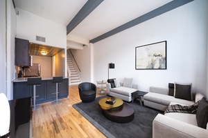 1 Bedroom W/Den 1.5 bath Duplex Soho-Style Loft located in the heart of Downtown Hoboken! Studio - 3 Bedroom Homes! No Broker Fees! Close to Washington Street, Hoboken Path and Lightrail!