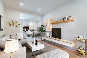 Beautiful Open Renovated 1BR Apartment located on Park Avenue in Hoboken NJ.