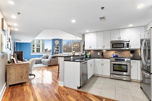 South Facing 2 Bedroom 2 Full Bathroom Condominium in Steel & Concrete Building
