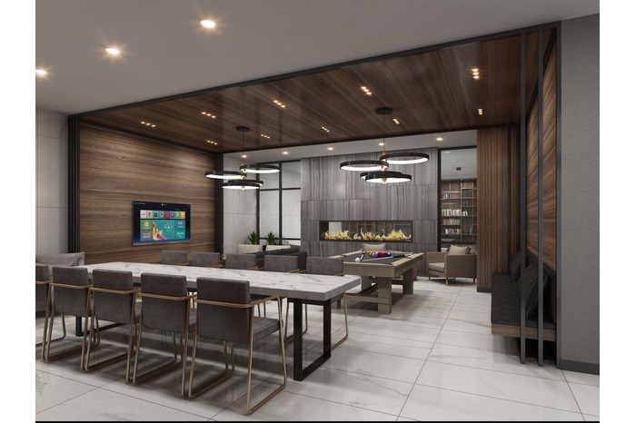 Beautiful No Fee 2 Bed 1 Bath Apartment in Amenity Filled Luxury Building