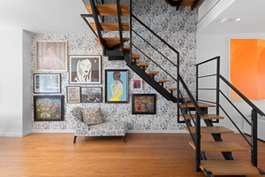 Contemporary Prospect Heights 4 bedroom triplex.