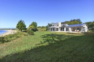 Shelter Island Modern Waterfront on Wades Beach